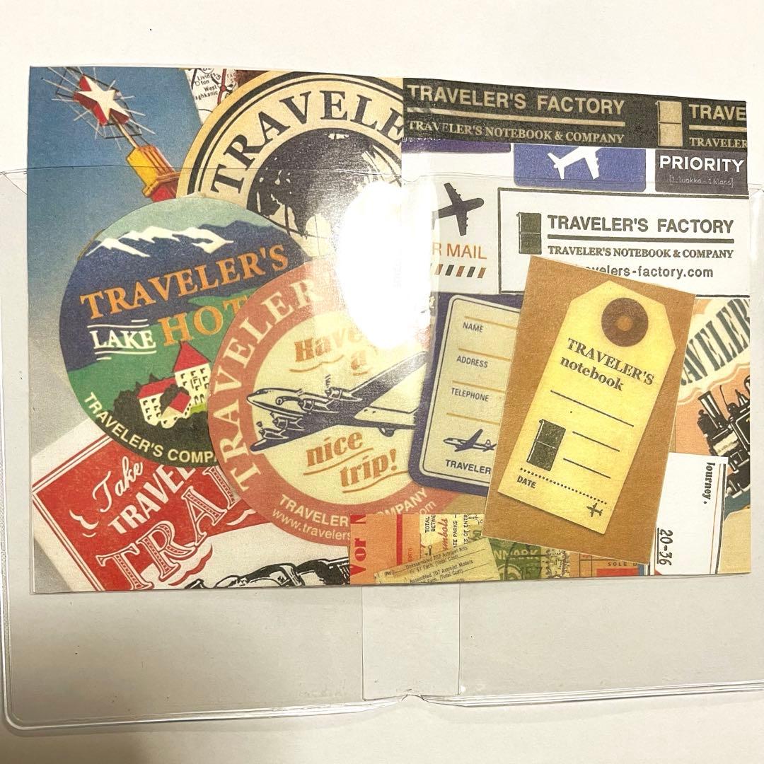 新品トラベラーズノートパスポートサイズブラック手帳化カスタマイズ