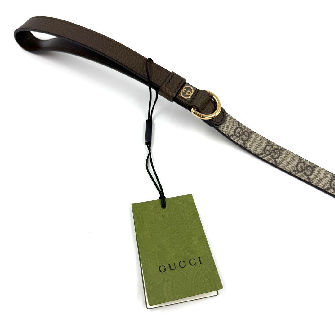 【未使用品】GUCCI GGパターン 小型犬用リード
