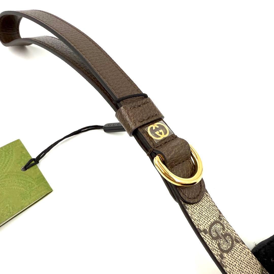 【未使用品】GUCCI GGパターン 小型犬用リード