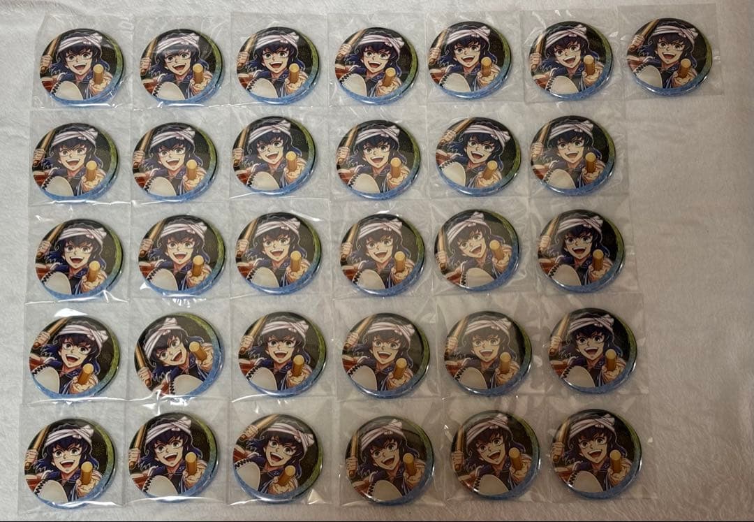 鬼滅の刃 嘴平伊之助 阿波踊り 缶バッジ 31点