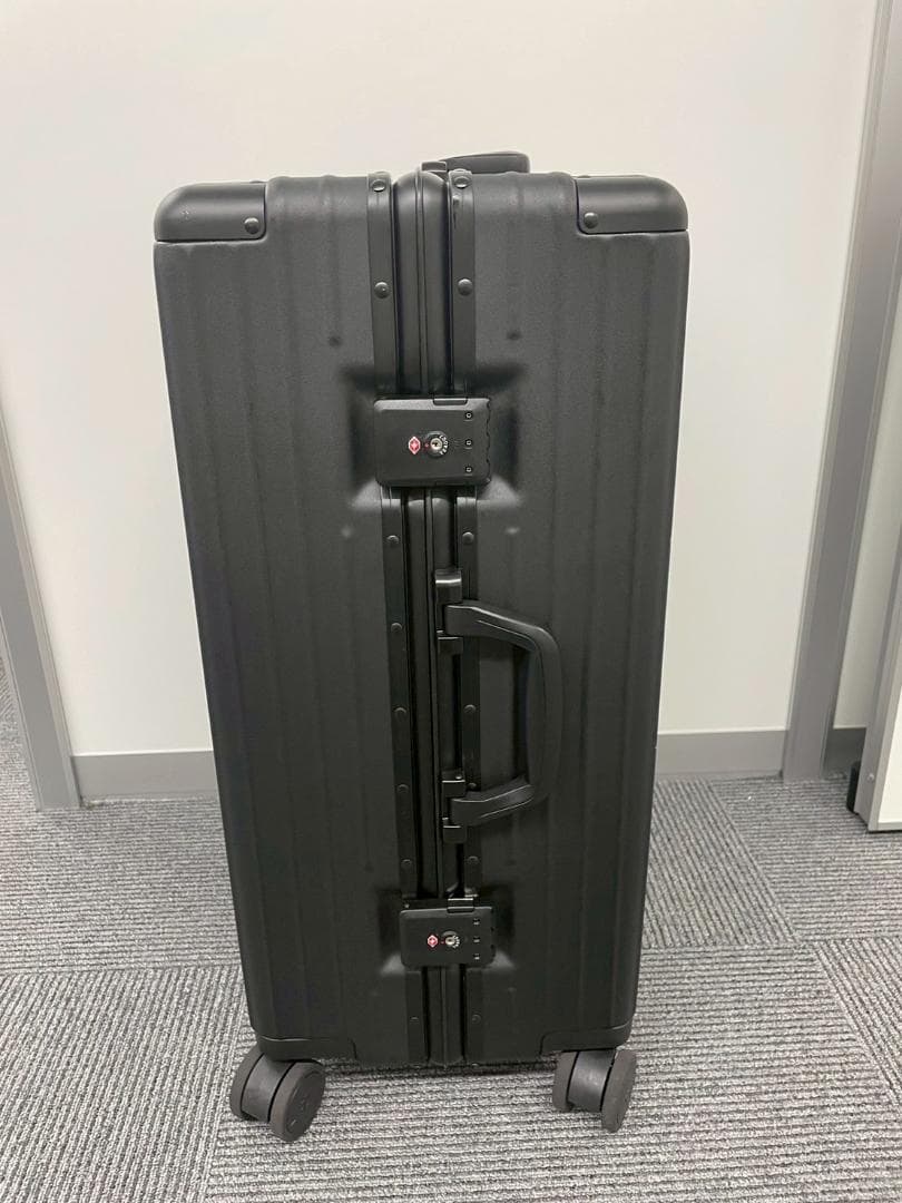 リベティ多機能キャリーケース【マットブラックМサイズ】96