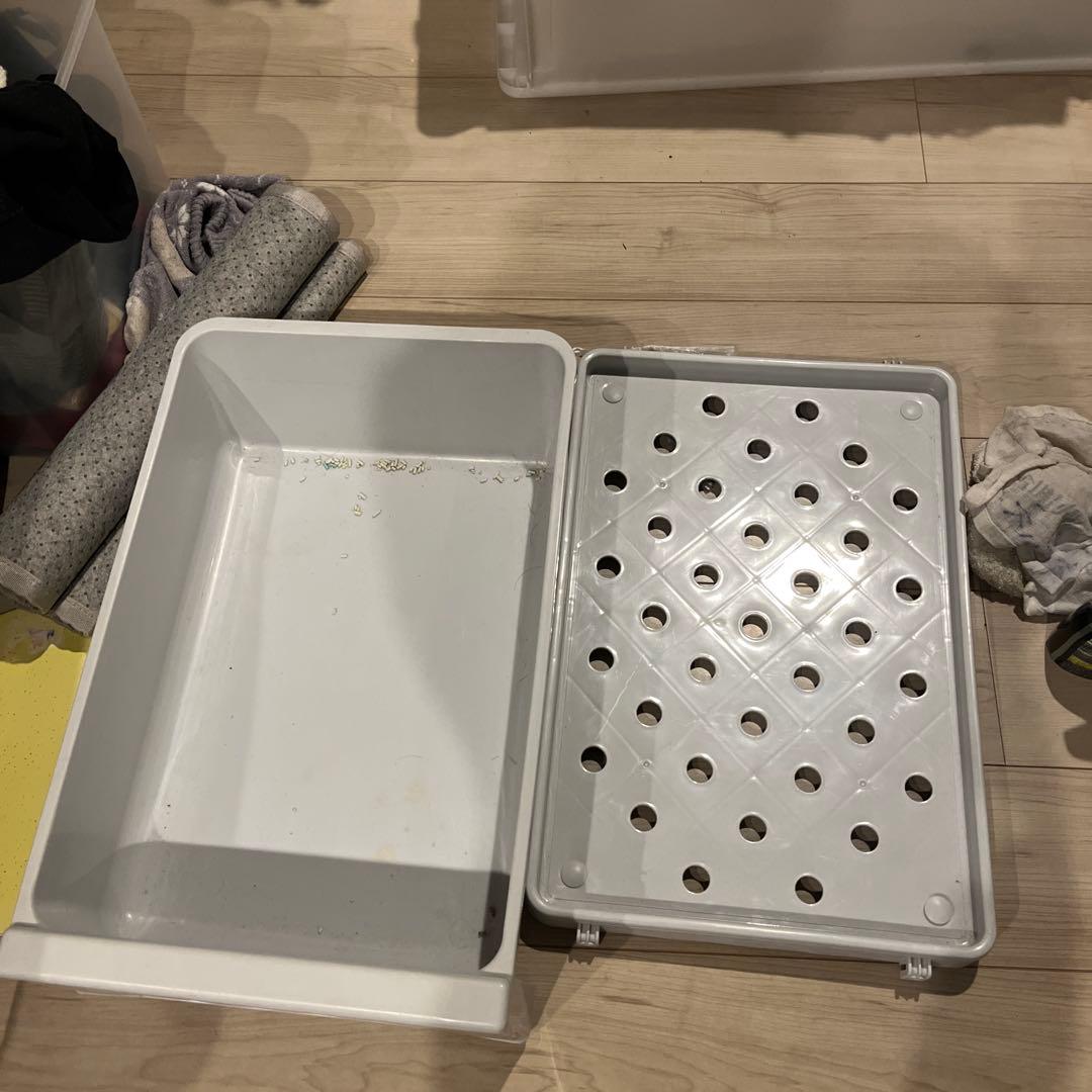 STADIUM 二段式キャットケージ ホワイト縦130✖️横80