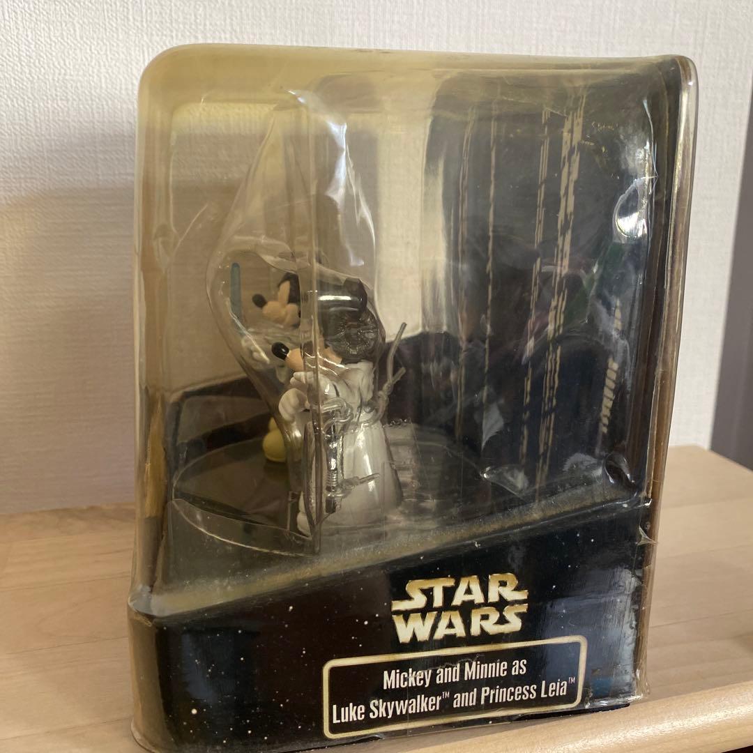 US.Disney/スターウォーズ　ジェダイ ミッキー＆レイア姫　ミニー