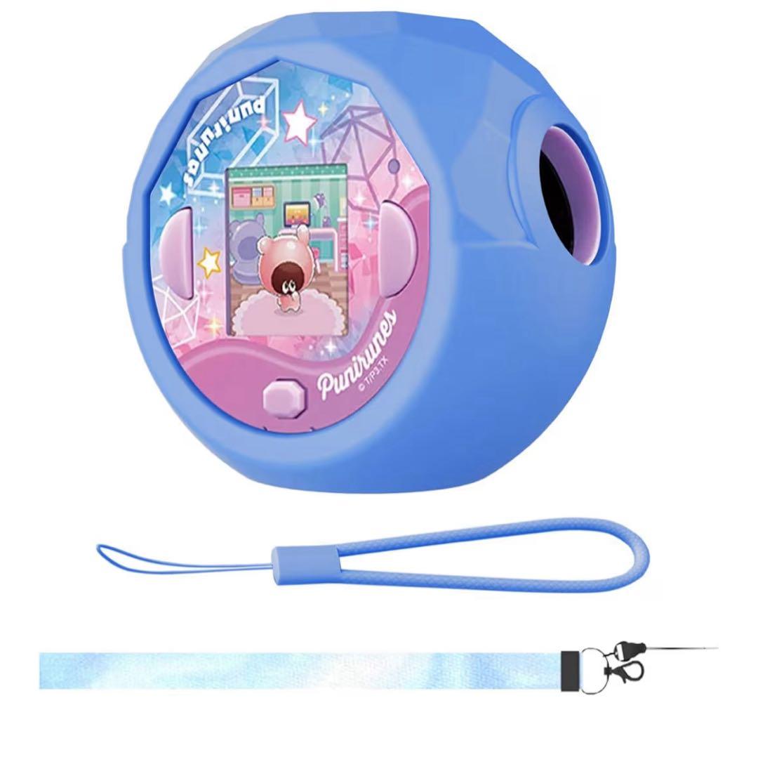 タカラトミー ぷにるんず 青 ケースカバー・ストラップ付