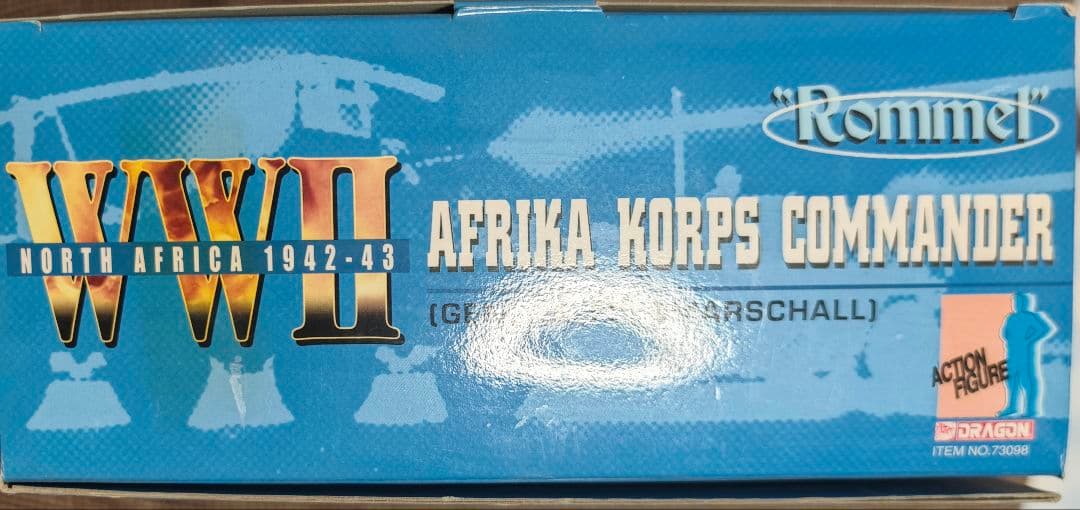 WWII アフリカ軍団指揮官 1942-43 ロンメル将軍