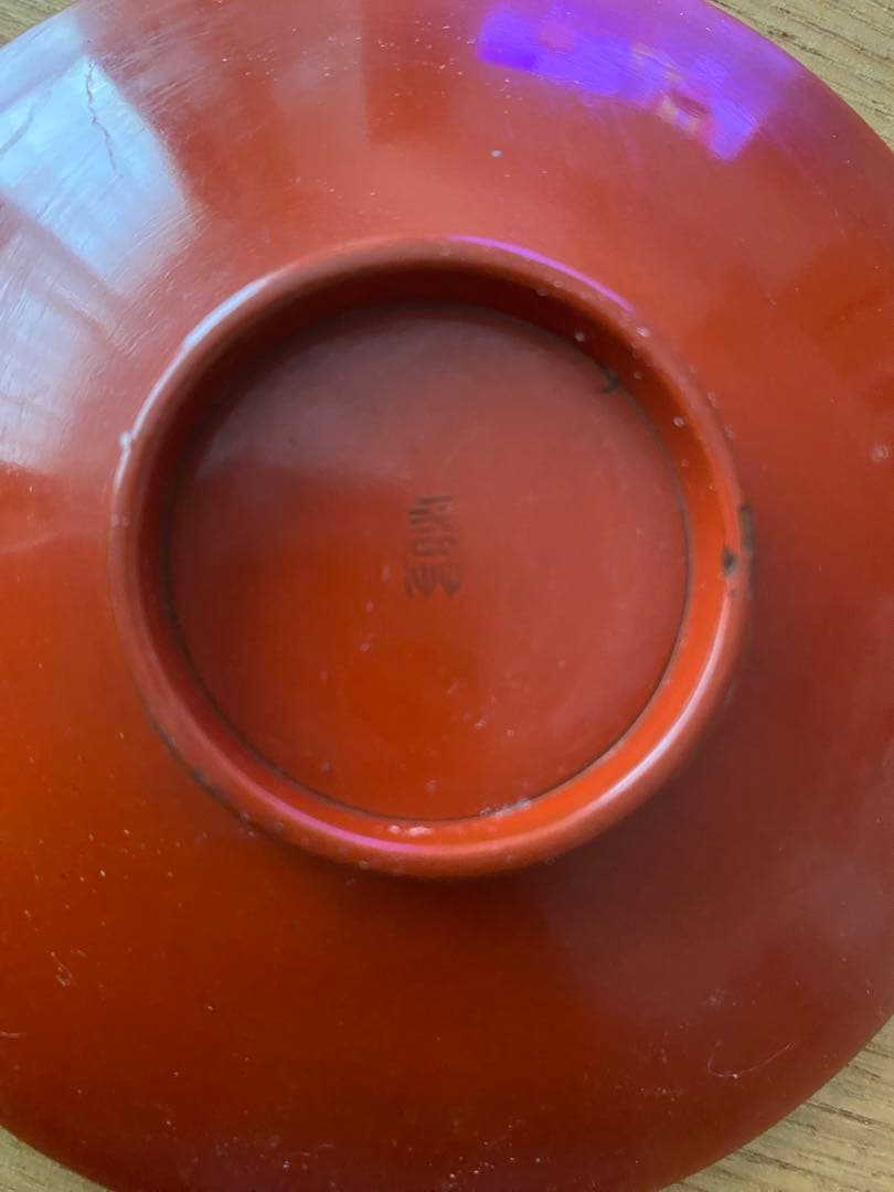 骨董　盃台　皿　蝶々☆アンティーク