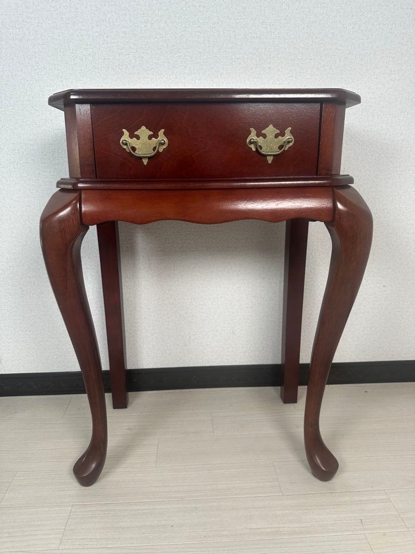 アンティーク家具 コンソール サイドテーブル ナイトテーブル 猫脚 ※i4※
