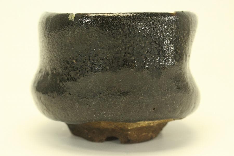 茶道具 黒楽茶碗 古美術(BB470)