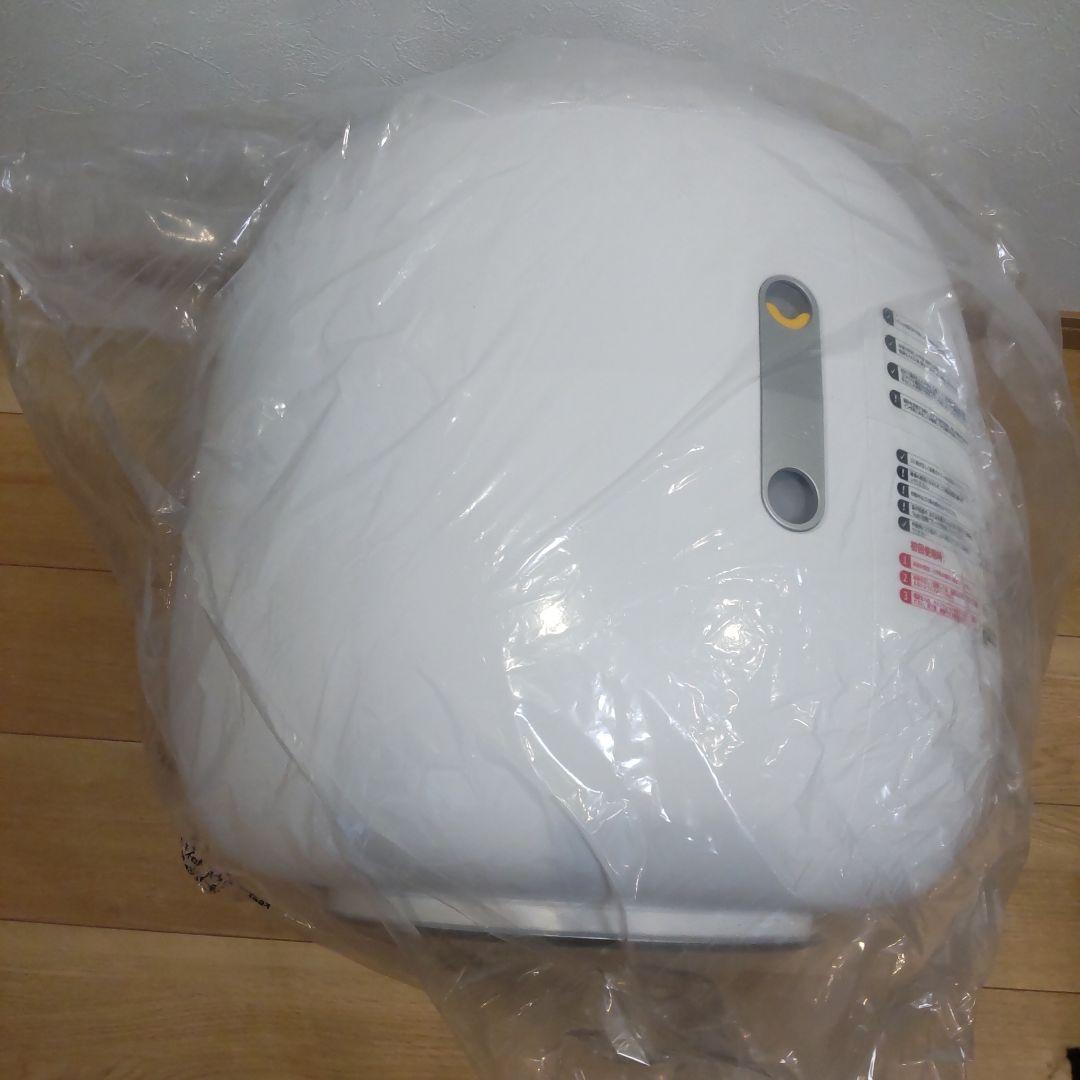 新品未使用　自動クリーニング猫用トイレ 丸型 ホワイト