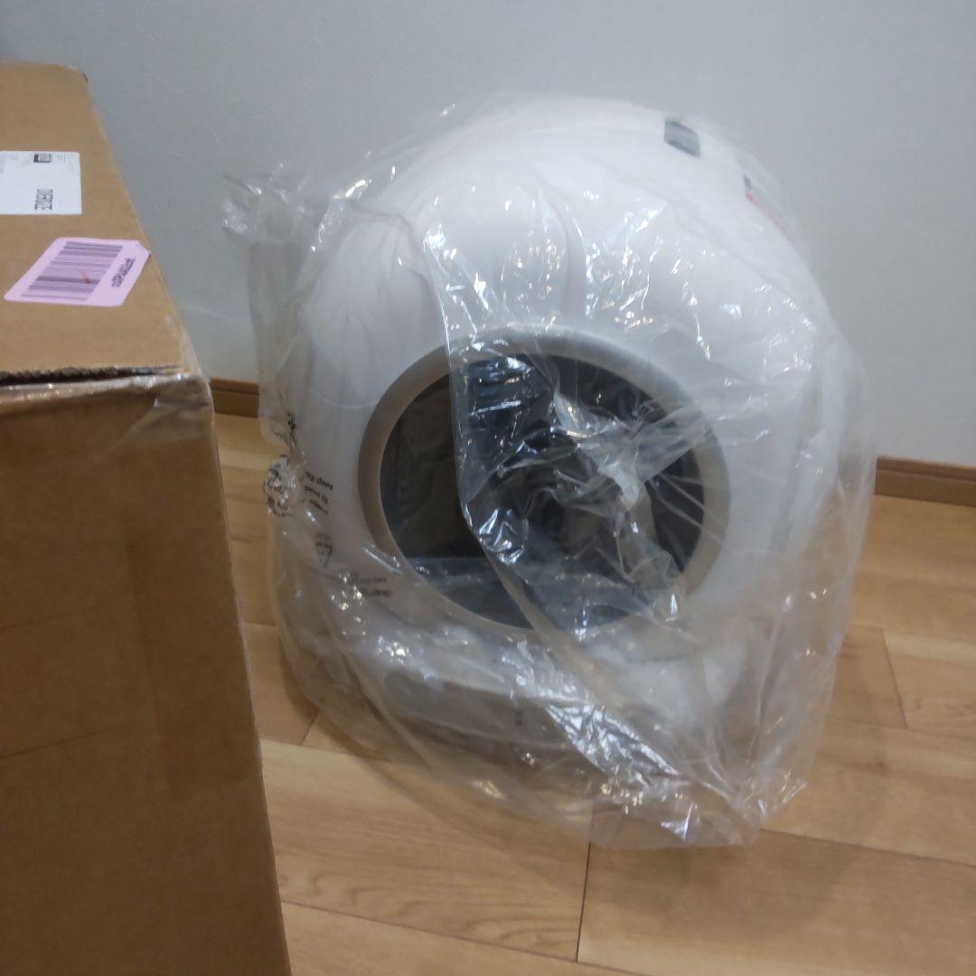 新品未使用　自動クリーニング猫用トイレ 丸型 ホワイト