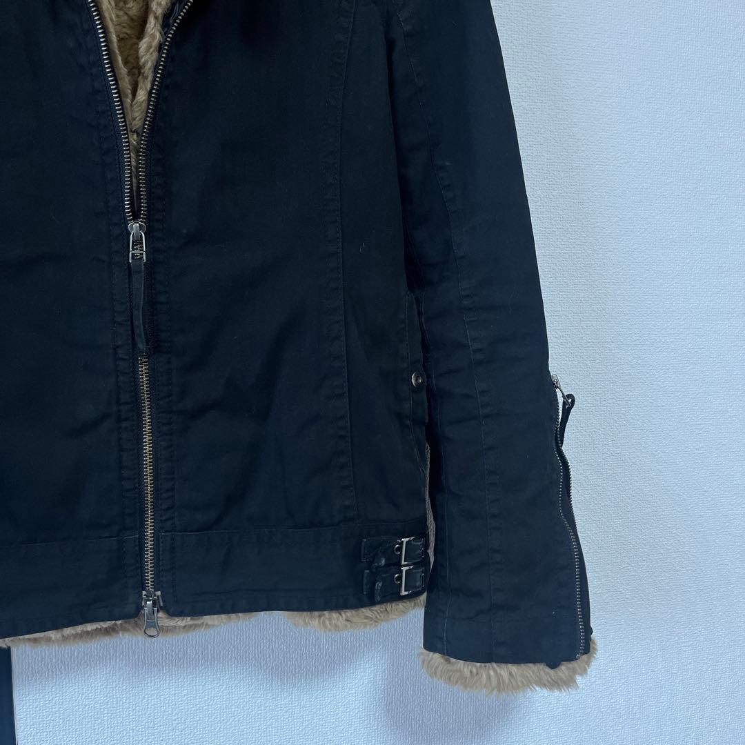 00s NICOLE CLUB y2kファーライダージャケットギャル男vkei