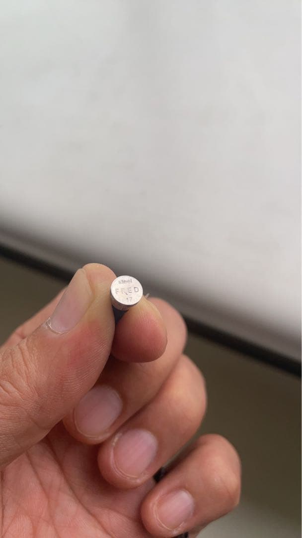 RED フレッド フォース10 スティールケーブル　17cm ブラック