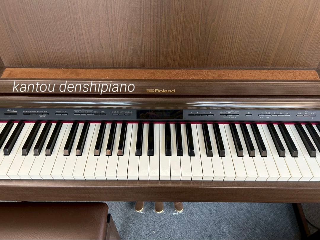 ローランド LX-7BW 2016年製 ハイブリッド木製鍵盤 6スピーカー 良好