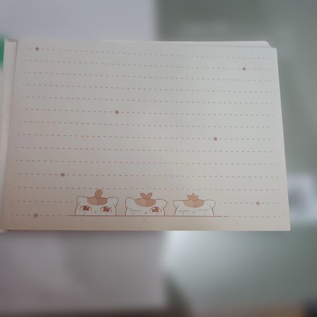 夏目友人帳 Pontaカード&メモ帳セット