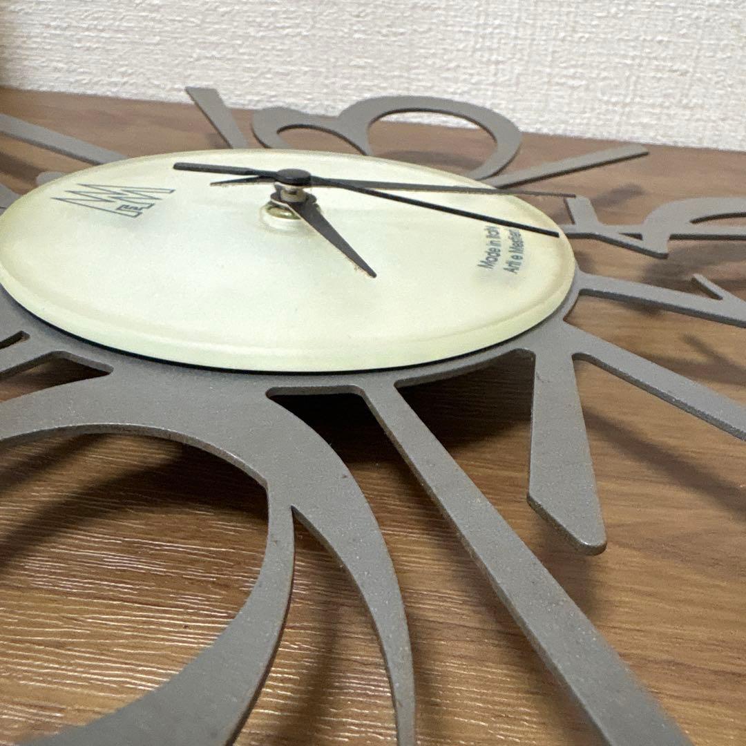 Arti&Mestieri 掛け時計 BIG-BANG グレー