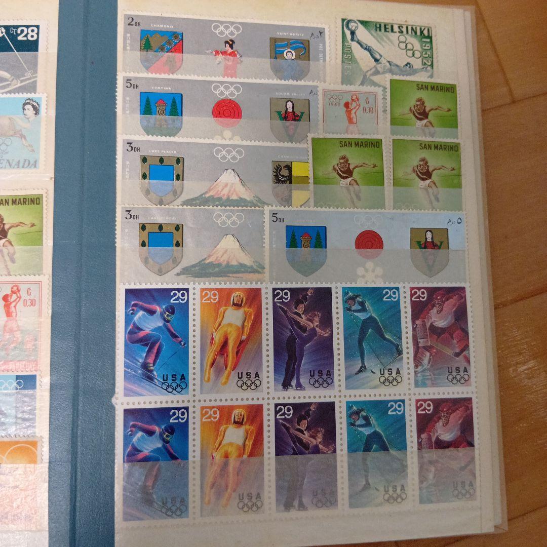 未使用　オリンピック切手コレクション