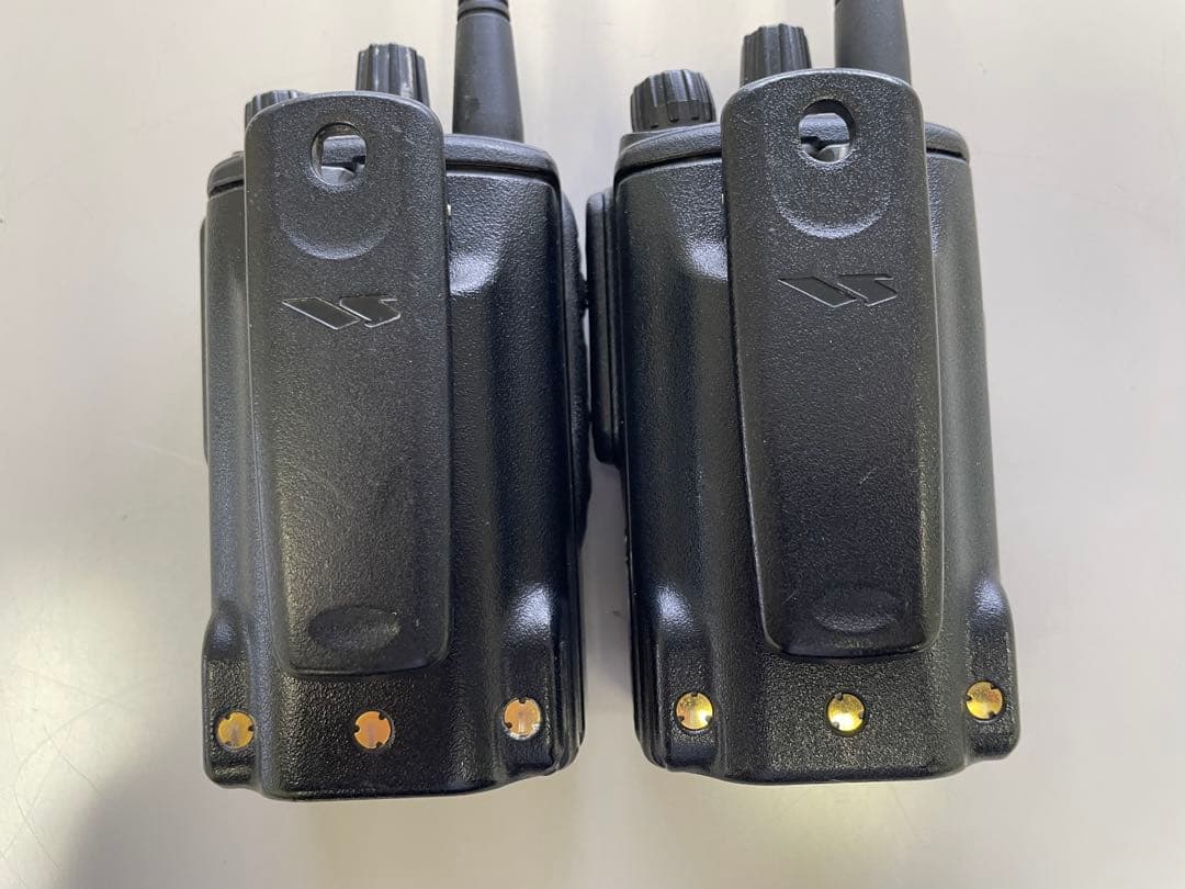 スタンダード製VXD450U デジタル携帯型無線機２台セット（専用ソフト改修済）