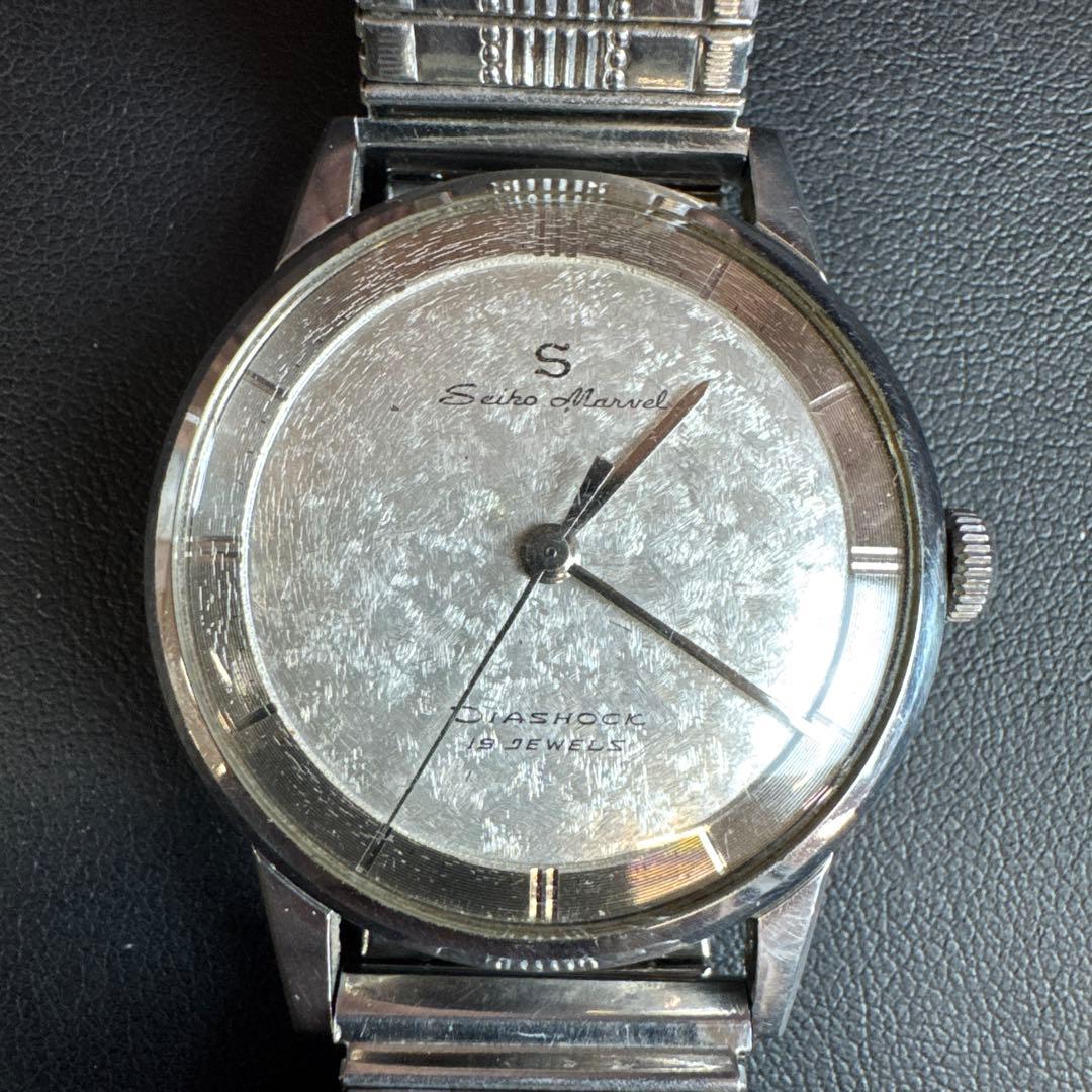 SEIKO Marvel 19JEWELS DIASHOCK J14014 手巻