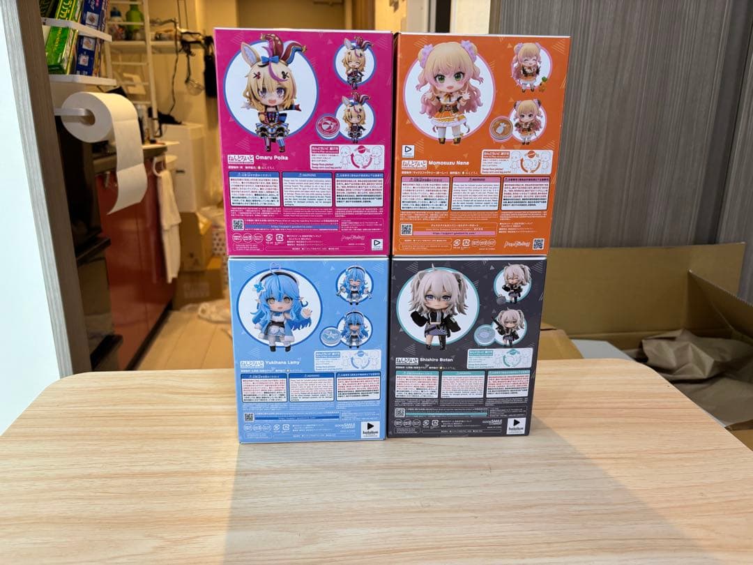 ねんどろいど　ホロライブ　5期生 4個セット