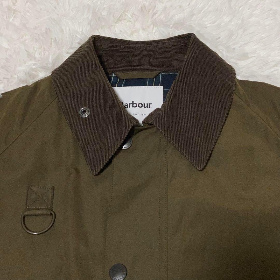 【極美品】バブアー スペイノンオイルジャケット 襟コーデュロイ 希少XLサイズ.