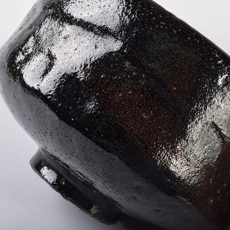 茶道具　楽吉左衛門　赤楽　黒楽茶碗　時代箱　M　R7750