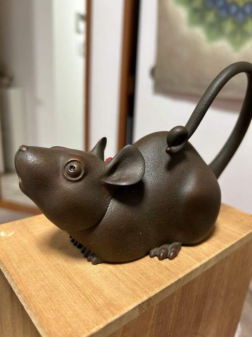 籔内佐斗司　干支シリーズ　子　ブロンズ