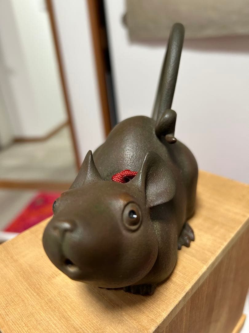 籔内佐斗司　干支シリーズ　子　ブロンズ