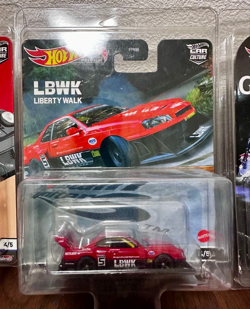 ホットウィール　LBWK スカイライン　ベンツ　300SL ECTO-1