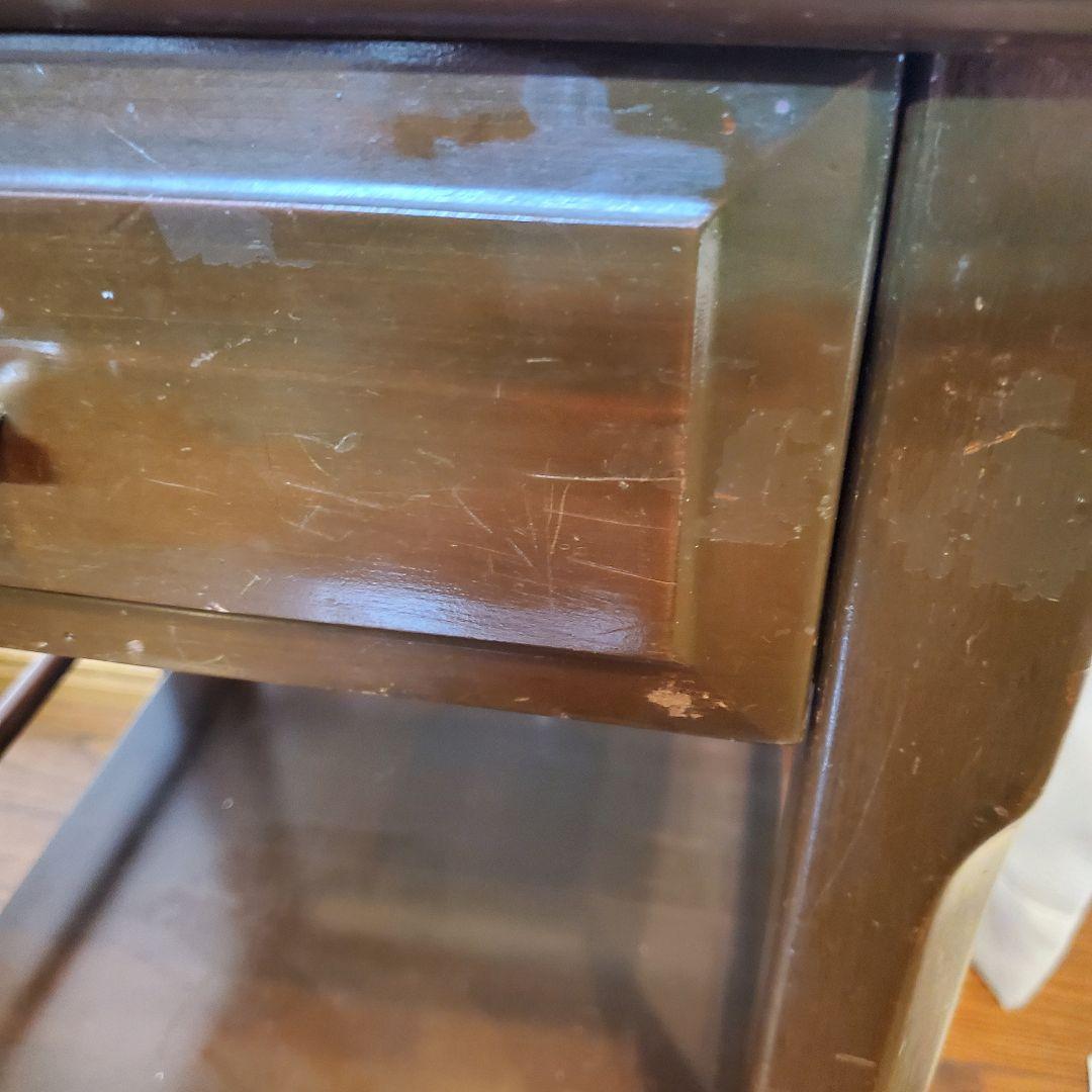 CHARI様　USA、ヴィンテージ，メープルナイトテーブル