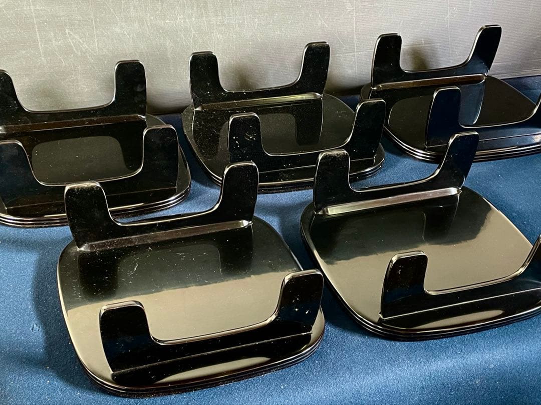 割引❣️「母」 輪島塗 蔦蒔絵 轡形 本膳 10客 大向高洲堂 共箱（125柱本）