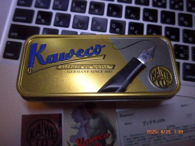 未使用のKaweco STEEL Sport 頑丈な金属のボールペン 付属取説等