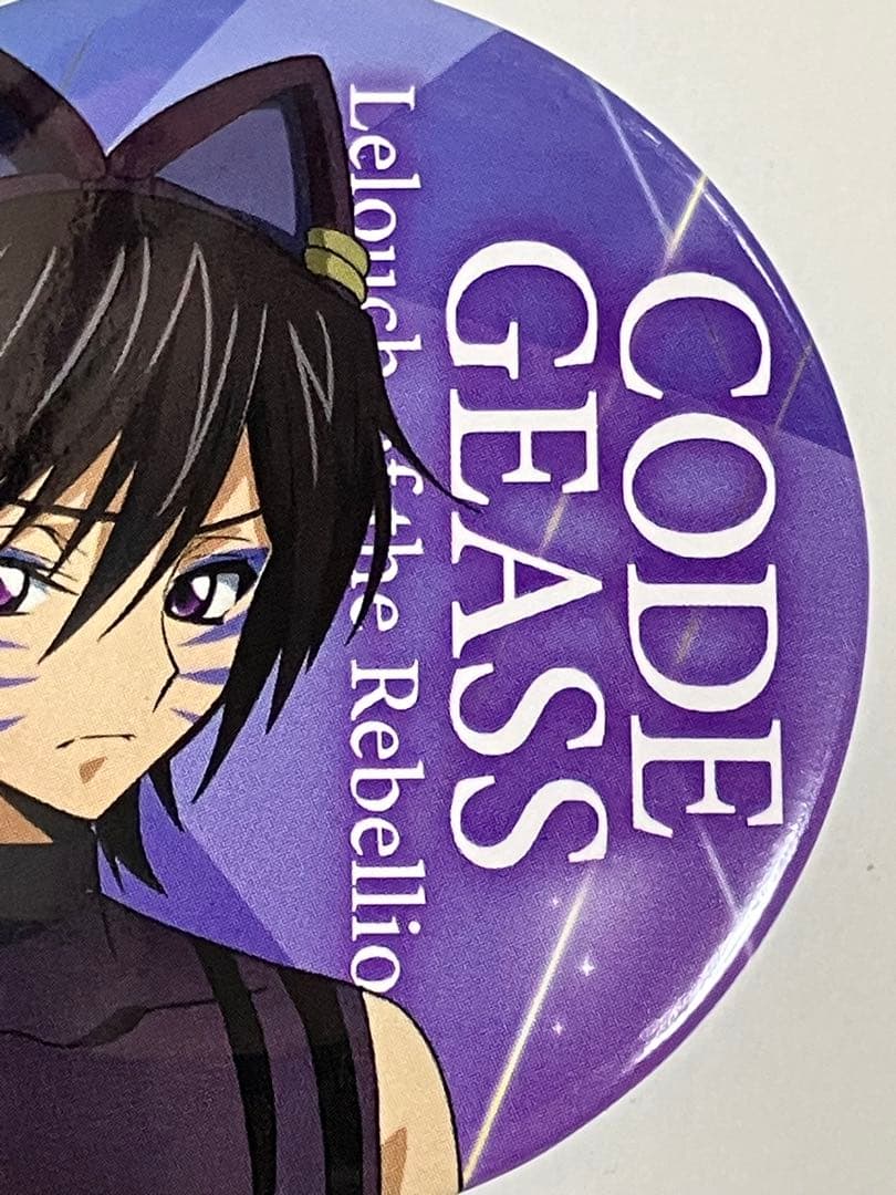 コードギアス ルルーシュ まねきねこ 缶バッジ 猫