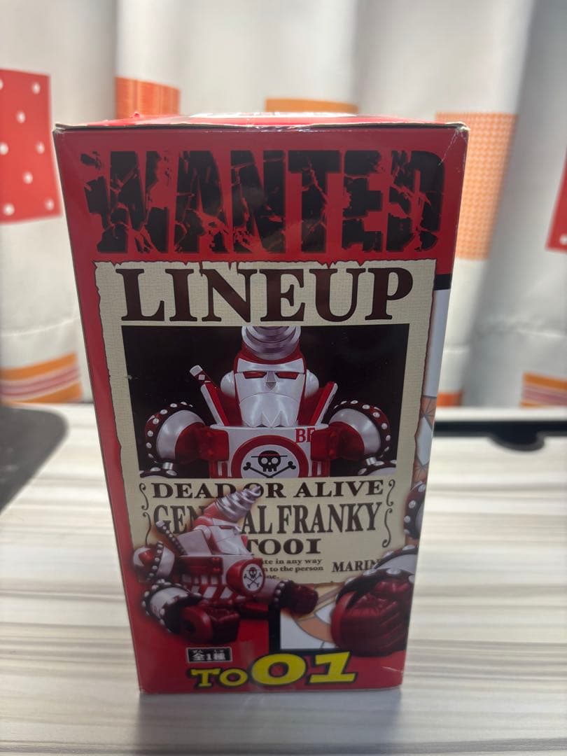 東京ワンピースタワー限定 MEGAワールドコレクタブルフィギュア フランキー将軍