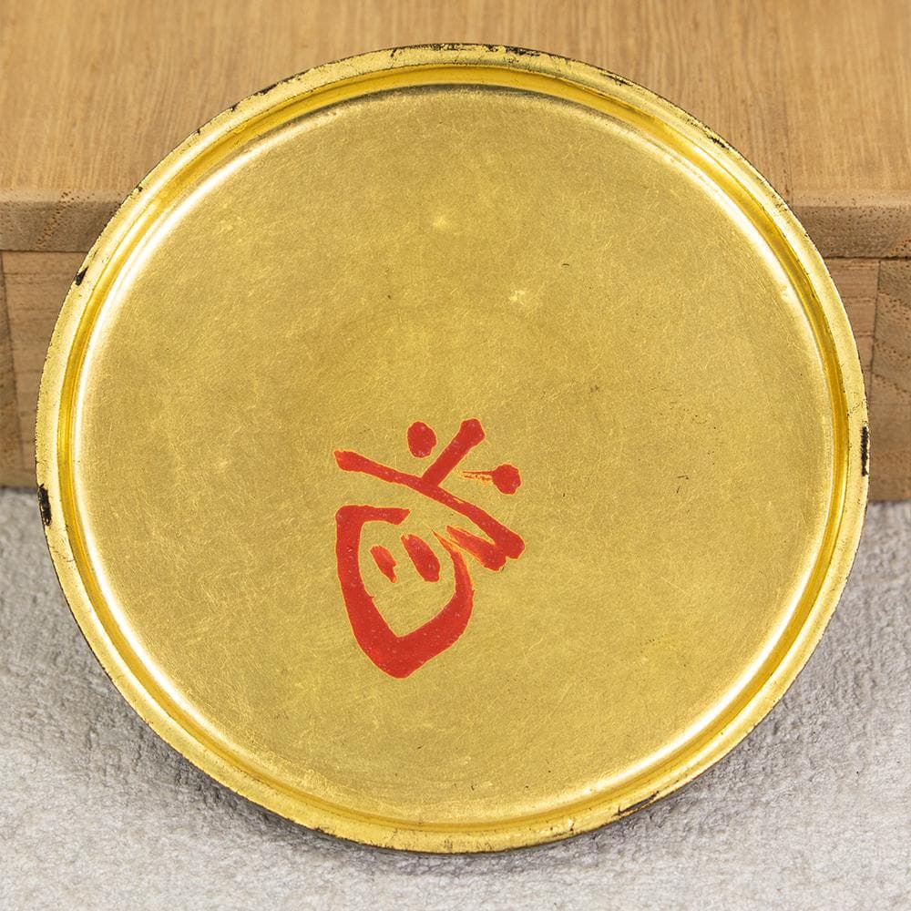 大徳寺 藤井誡堂 花押 書付 楓蒔絵内金 香合 香道具 茶道具 木箱