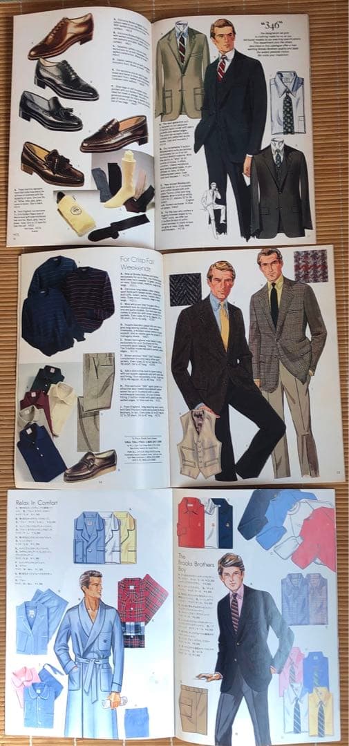 ブルックスブラザーズカタログ9冊