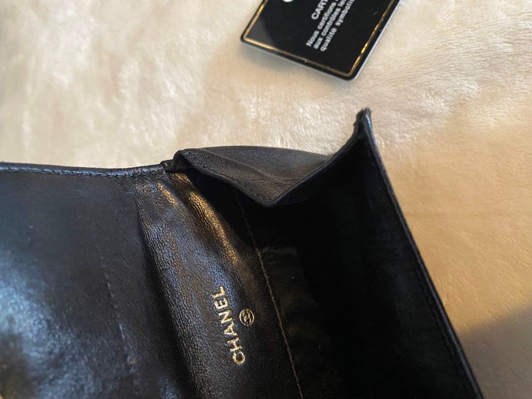 本日迄❗️CHANEL ブラックレザー ケース