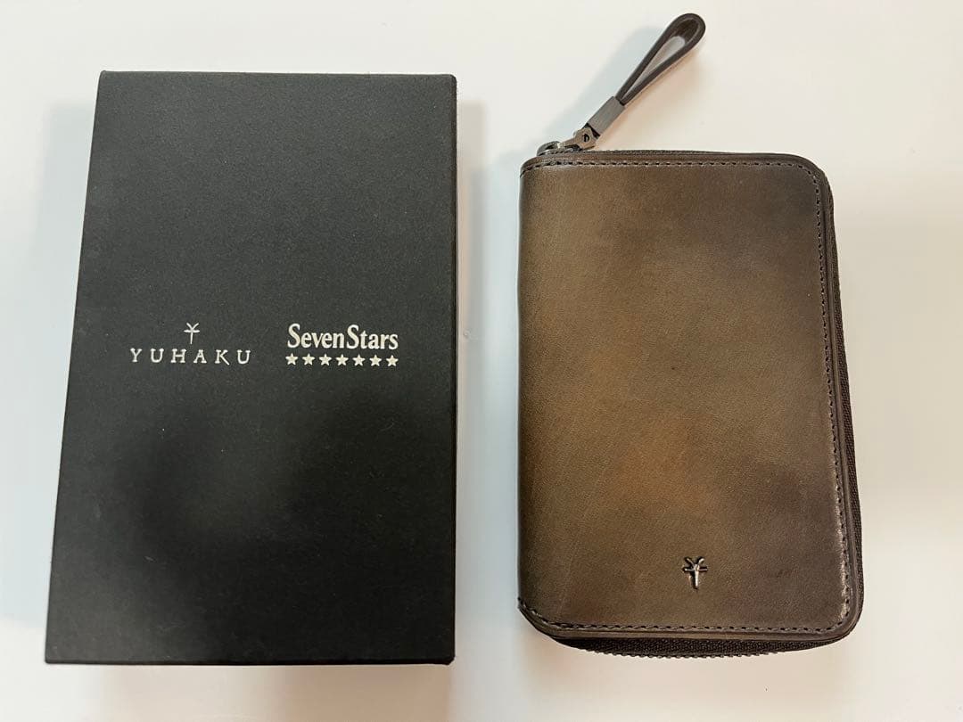 新品　レザーキーケース　牛革馬革YUHAKU SevenStars セブンスター