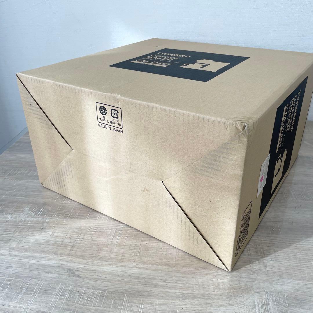 ★未使用品★ TWINBIRD コーヒーメーカー CM-D457B 3杯用　黒