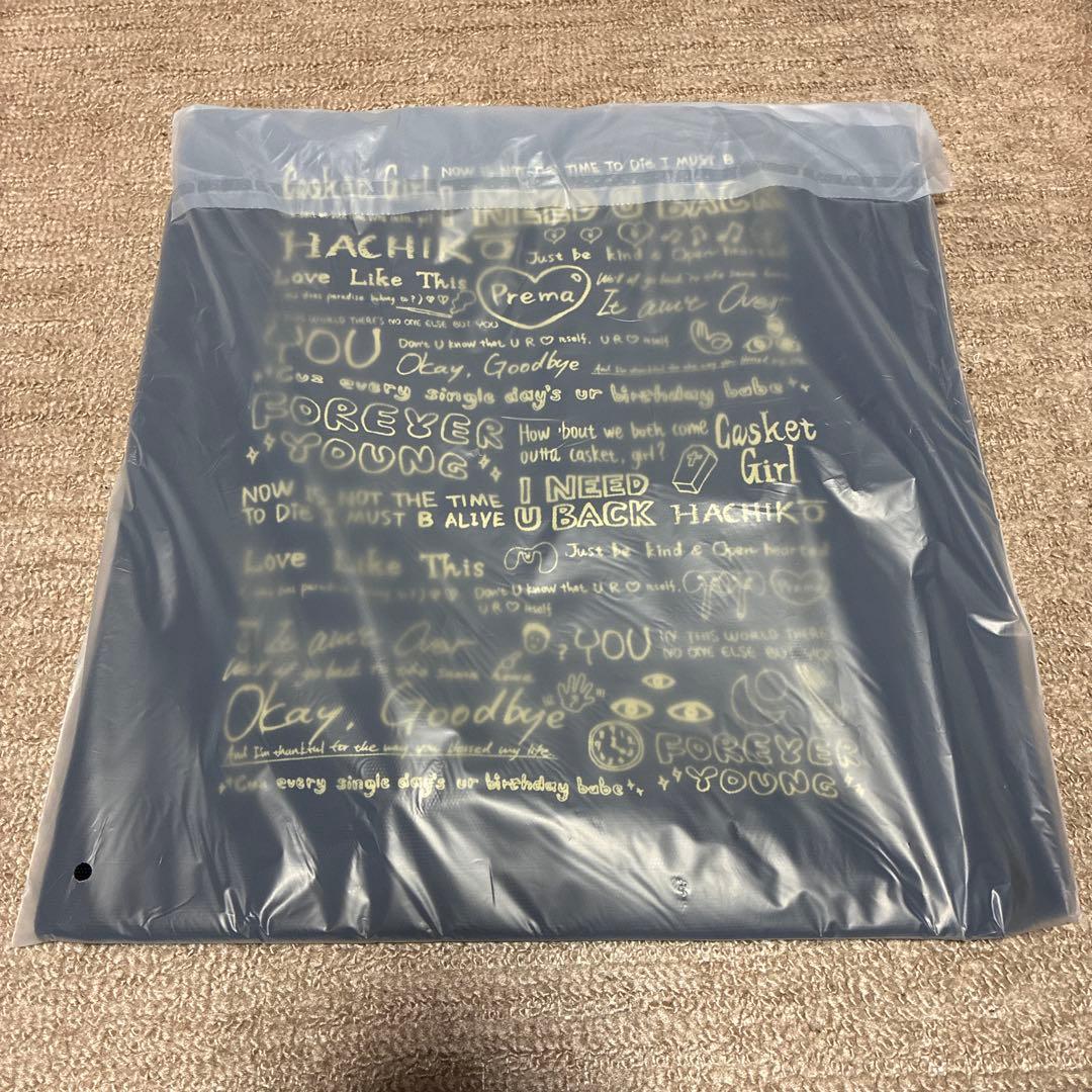 藤井風オフィシャルグッズHACHIKO他イラスト入りトートバッグ2色セット