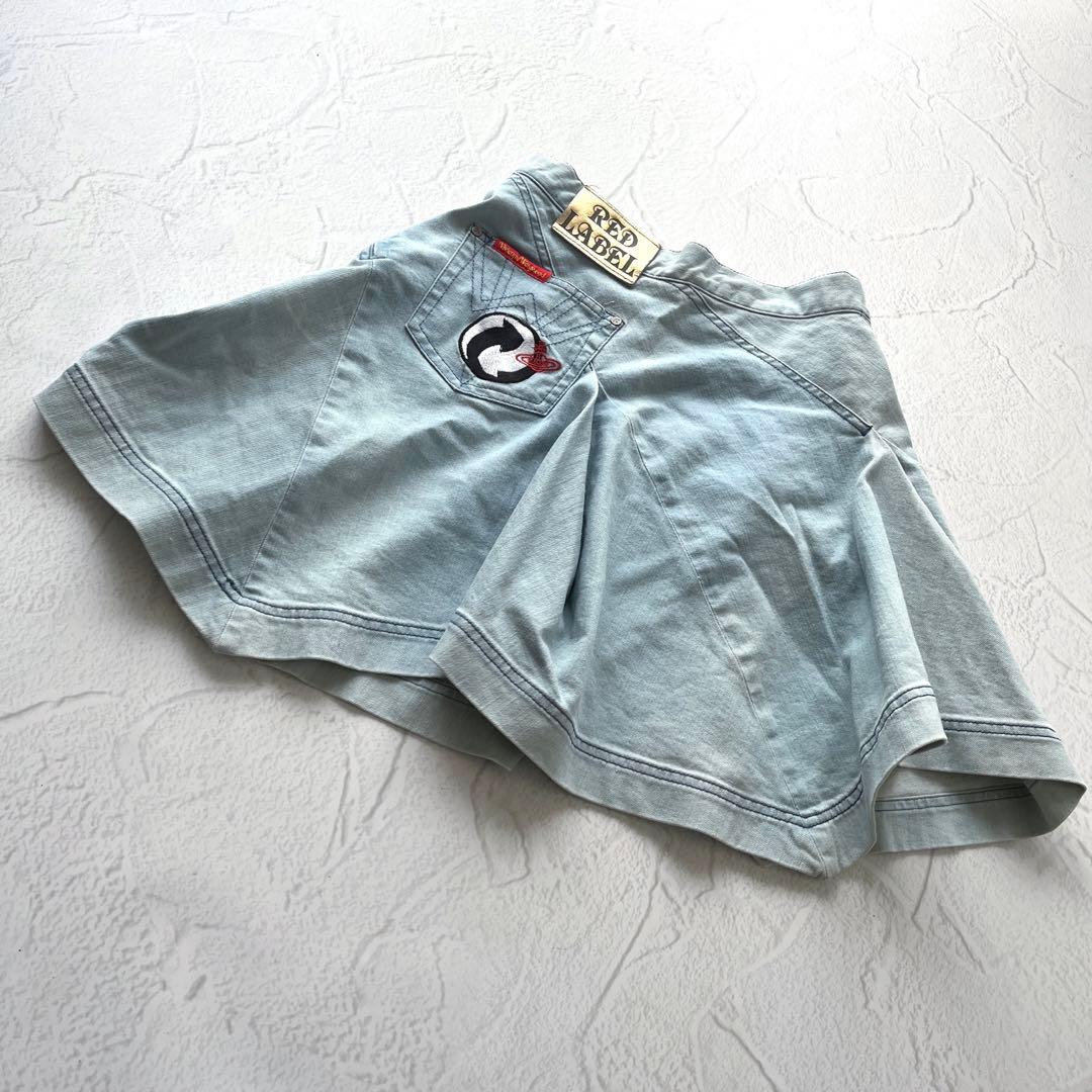 美品 Vivienne Westwood Red labelデニム スカート