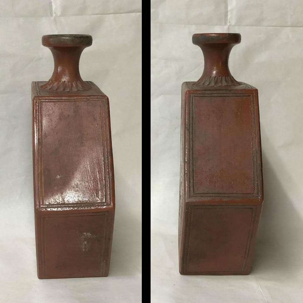 e990 備前焼 六角徳利 酒器 徳利 古美術 骨董品