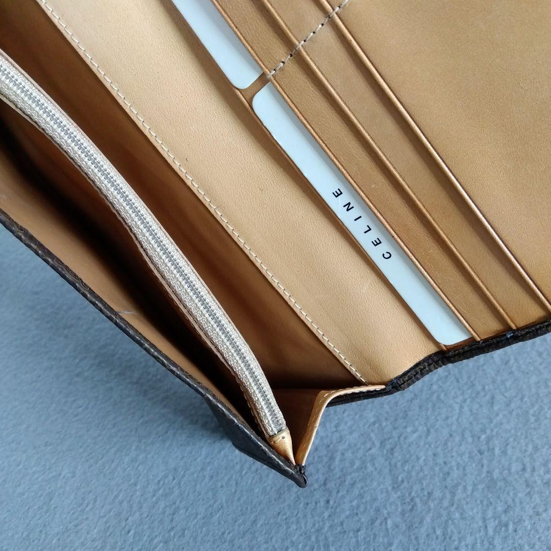 モンチッチ様　【未使用】セリーヌ　CELINE　マカダム柄　2つ折　長財布