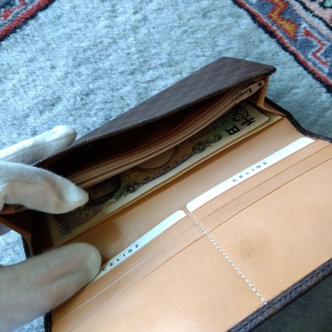 モンチッチ様　【未使用】セリーヌ　CELINE　マカダム柄　2つ折　長財布