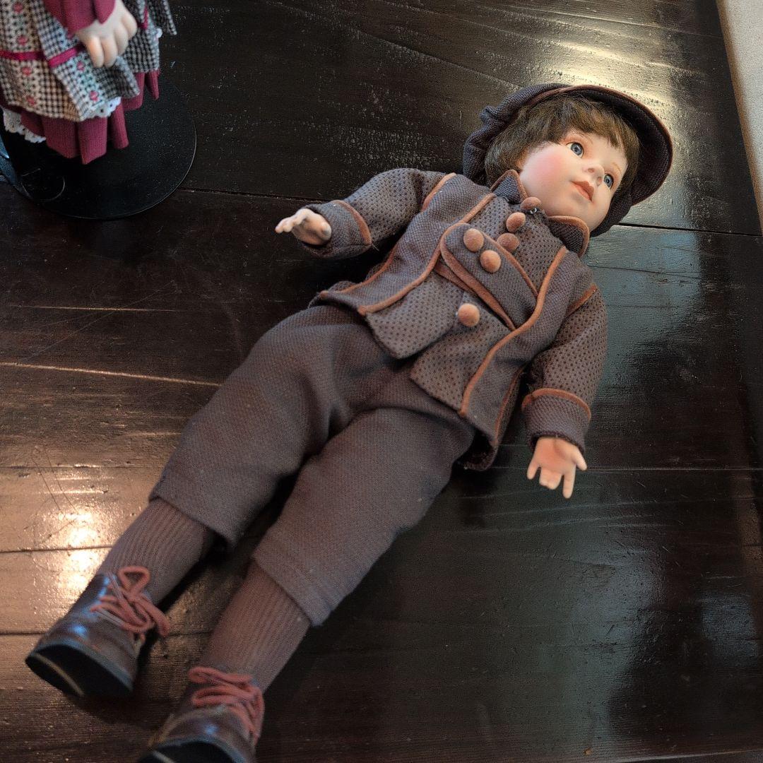 コカ・コーラアンティークペアビスクドール