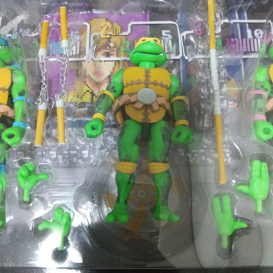 ミュータントタートルズ ボックスセット アーケード アピアランス フィギュア