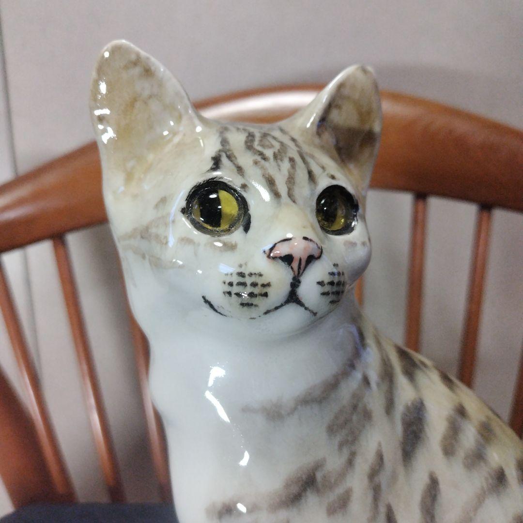 ウィンスタンレイキャット（ケンジントンキャット）サイズ6、大きなビンテージ猫