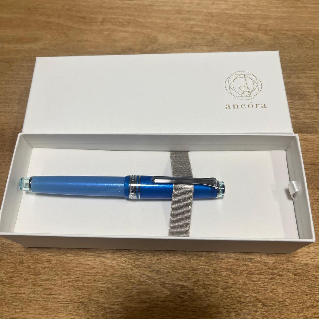アンコーラ限定 プロフェッショナル ギアスリム 万年筆 地球 細字（F）