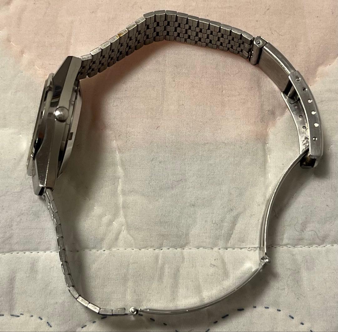 70s SEIKOセイコー エルニクス 純正ブレス 稼動品 クウォーツ