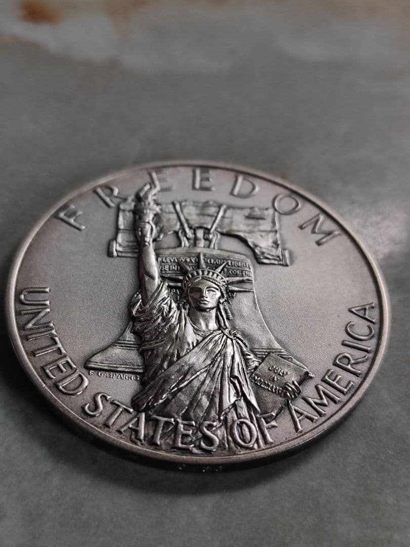 アメリカ合衆国建国200年記念 メダル【松本徽章】純銀