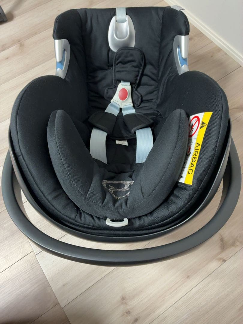 サイベックス aton qブラック ベビーシート 美品